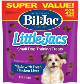 Bil-Jac Bil-Jac Little Jacs Small Dog Liver Treats 16 oz