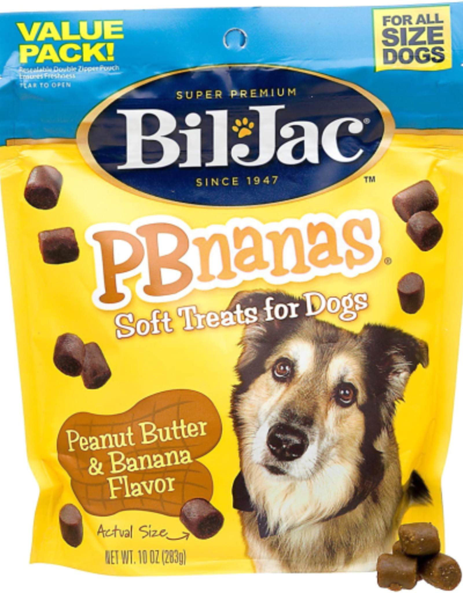 Bil-Jac Bil-Jac PB-Nanas Dog Treats - 10 oz PD