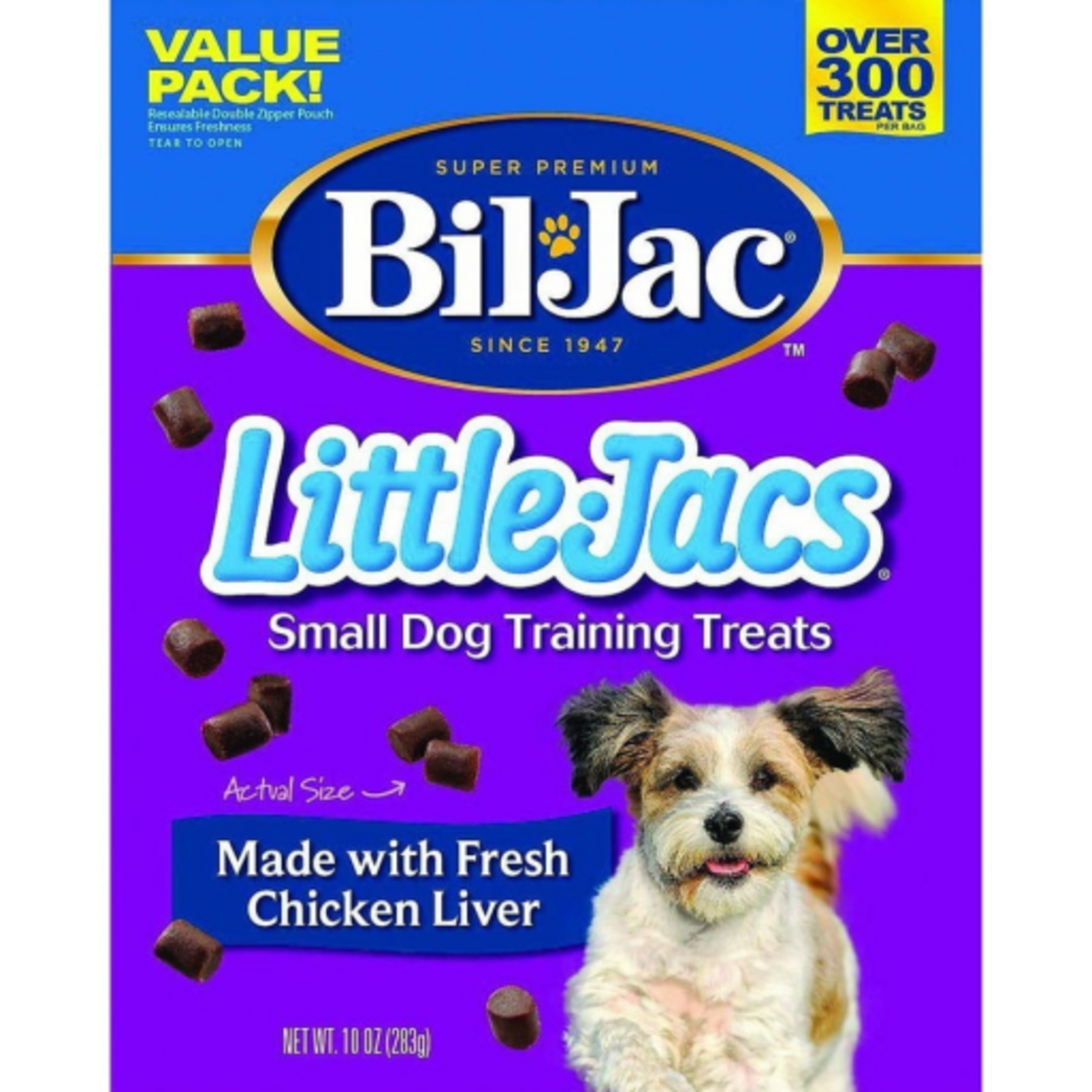 Bil-Jac Bil-Jac Little Jacs Small Dog Liver Treats - 10 oz