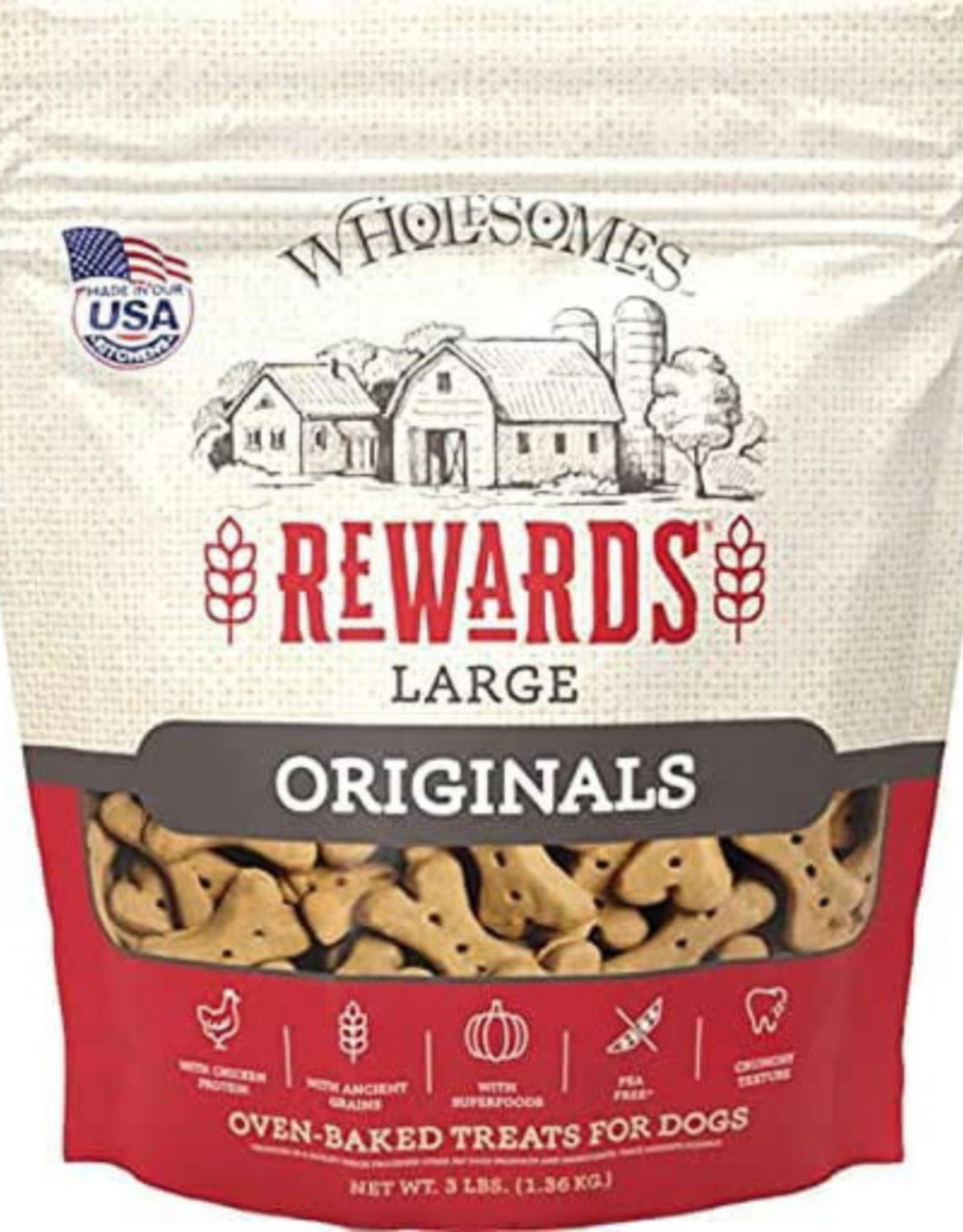 SPORTMIX Wholesomes Rewards Classic Biscuits Original Chicken Large 3 lb