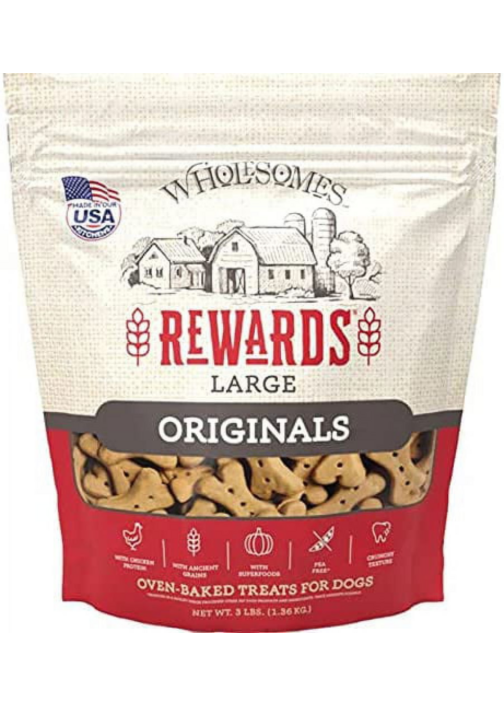 Sportmix Wholesomes Rewards Classic Biscuits Original Chicken Large - 3 lb