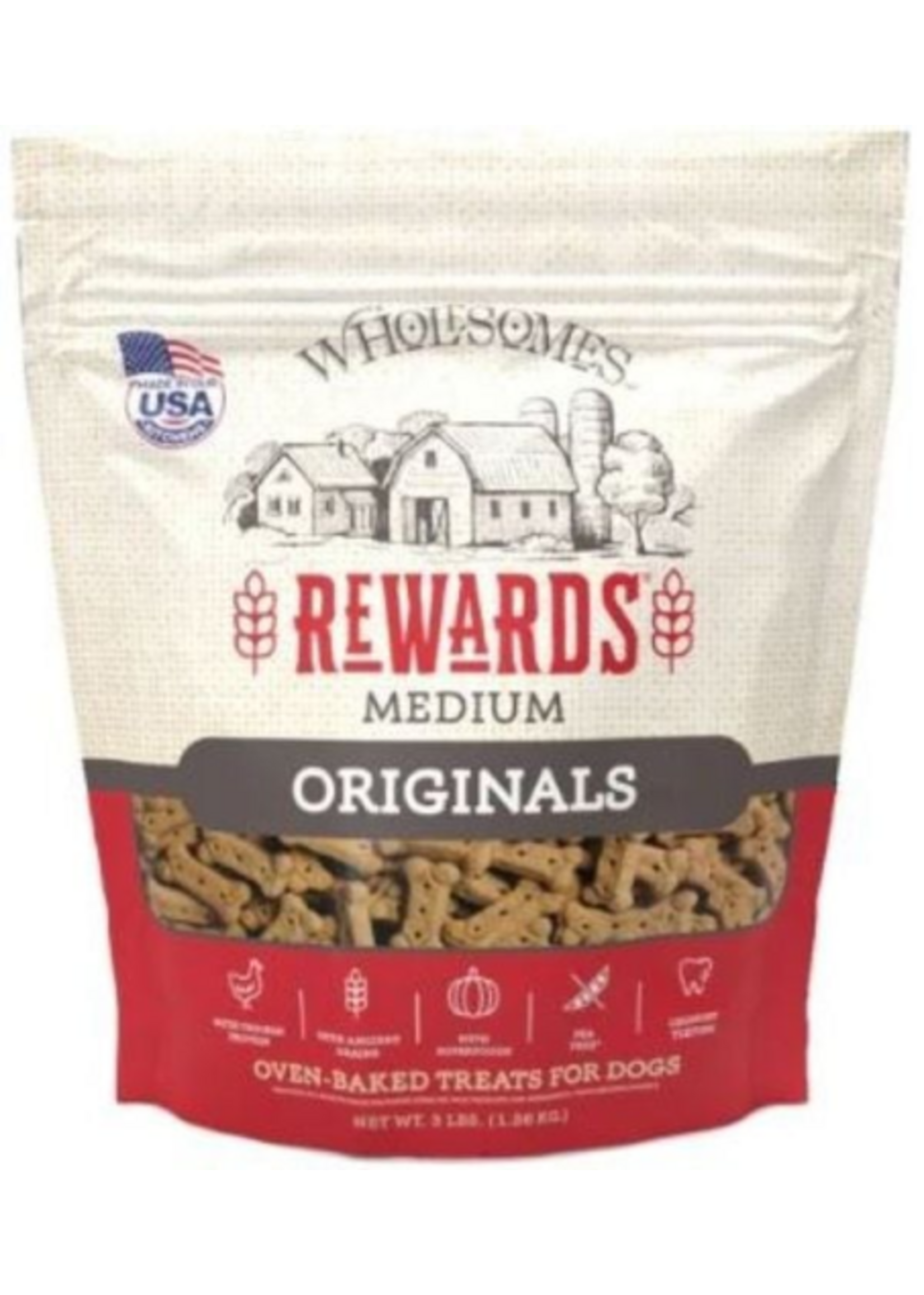 Sportmix Wholesomes Rewards Classic Biscuits Original Chicken Medium - 3 lb