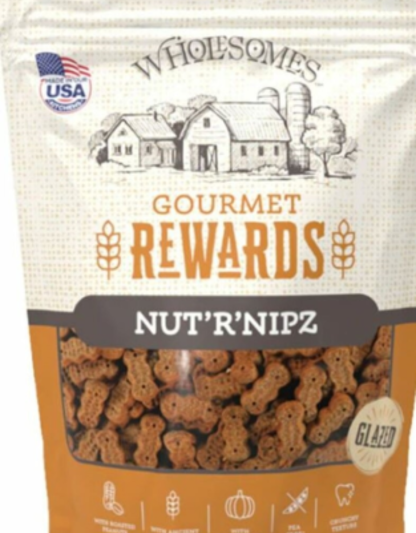 SPORTMIX Wholesomes Rewards Gourmet Biscuits Nut'R'Nipz 2 lb