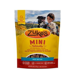 Zuke's ZUKE'S DOG MINI NATURALS BEEF 6OZ
