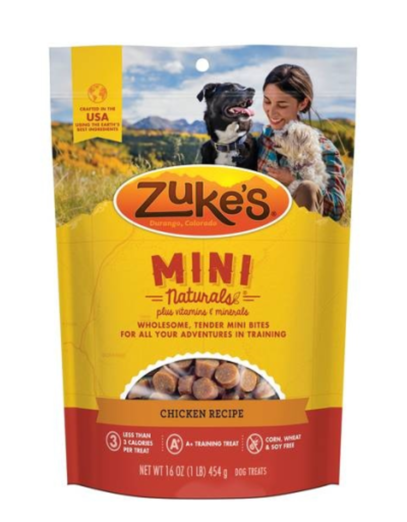 Zuke's TREATS DOG ZUKES MINI CHICKEN 1LB