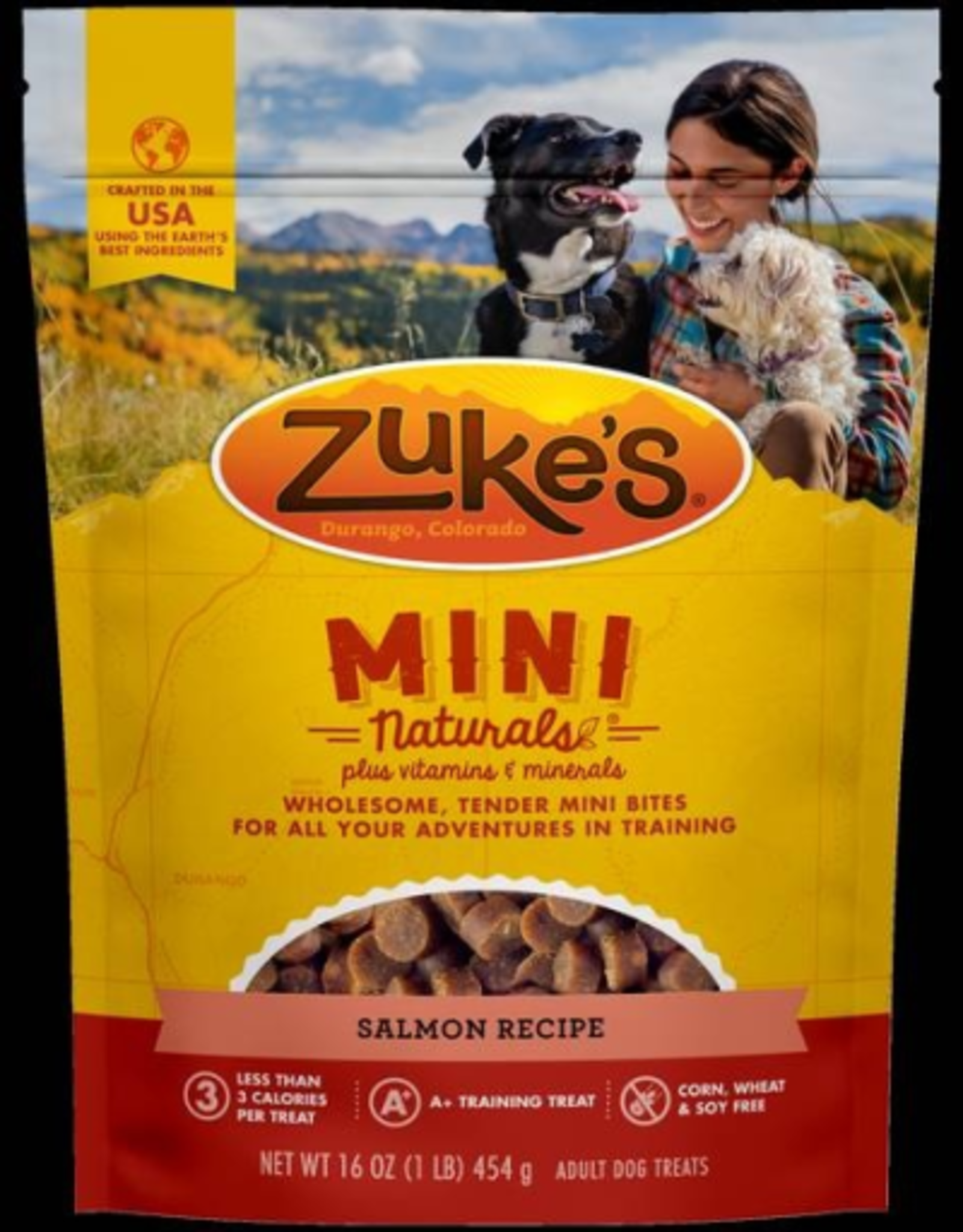 Zuke's ZUKES MINI NATURALS SALMON 16OZ