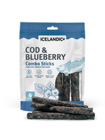 Icelandic+ Icelandic+ Cod & Blueberry Combo Sticks Dog Treats 2 oz