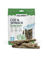 Icelandic+ Icelandic+ Cod & Spinach Combo Sticks Dog Treats 2 oz