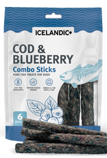 Icelandic+ Icelandic+ Cod & Blueberry Combo Sticks Dog Treats 2 oz