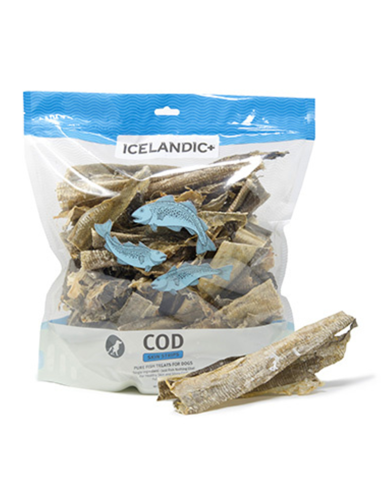 Icelandic+ Icelandic+ Cod Skin Mixed Pieces Dog Treats 8 oz