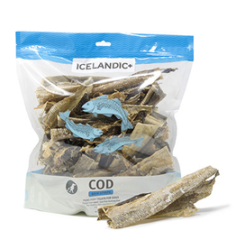 Icelandic+ Icelandic+ Cod Skin Mixed Pieces Dog Treats 8 oz