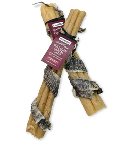 Icelandic+ Icelandic+ Beef Collagen Dental Chew Stick Wrapped with Fish 8"  Dog Treat
