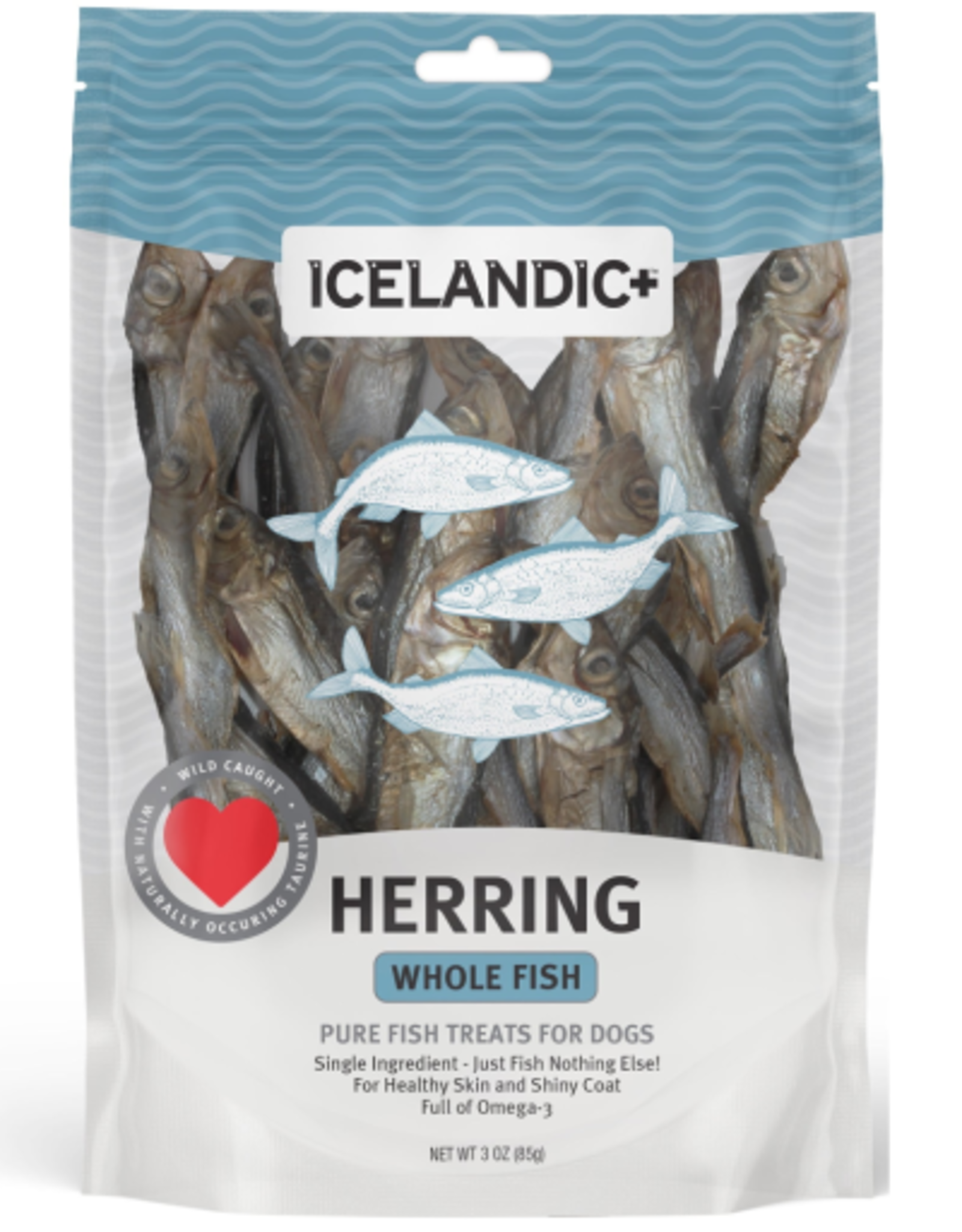 Icelandic+ Icelandic+ Herring Whole Fish Dog Treats 3 oz