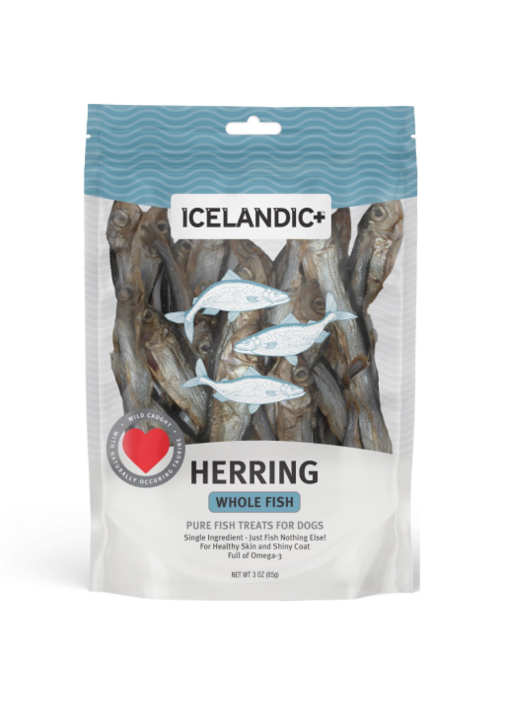 Icelandic+ Icelandic+ Herring Whole Fish Dog Treats - 3 oz