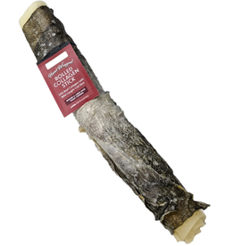 Icelandic+ Icelandic+ Beef Rolled Collagen Stick with Wrapped Fish 8"  Dog Treat
