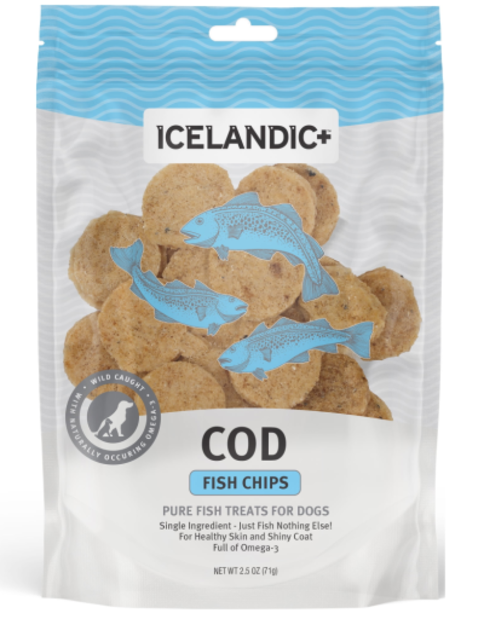 Icelandic+ Icelandic+ Cod Fish Chips Dog Treats 2.5 oz