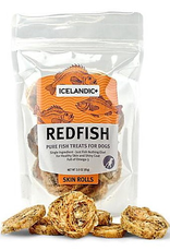 Icelandic+ Icelandic+ Redfish Skin Rolls Dog Treat 3-oz Bag