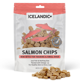 Icelandic+ Icelandic+ Mini Fish Chips Salmon Dog Treats 2.5 oz