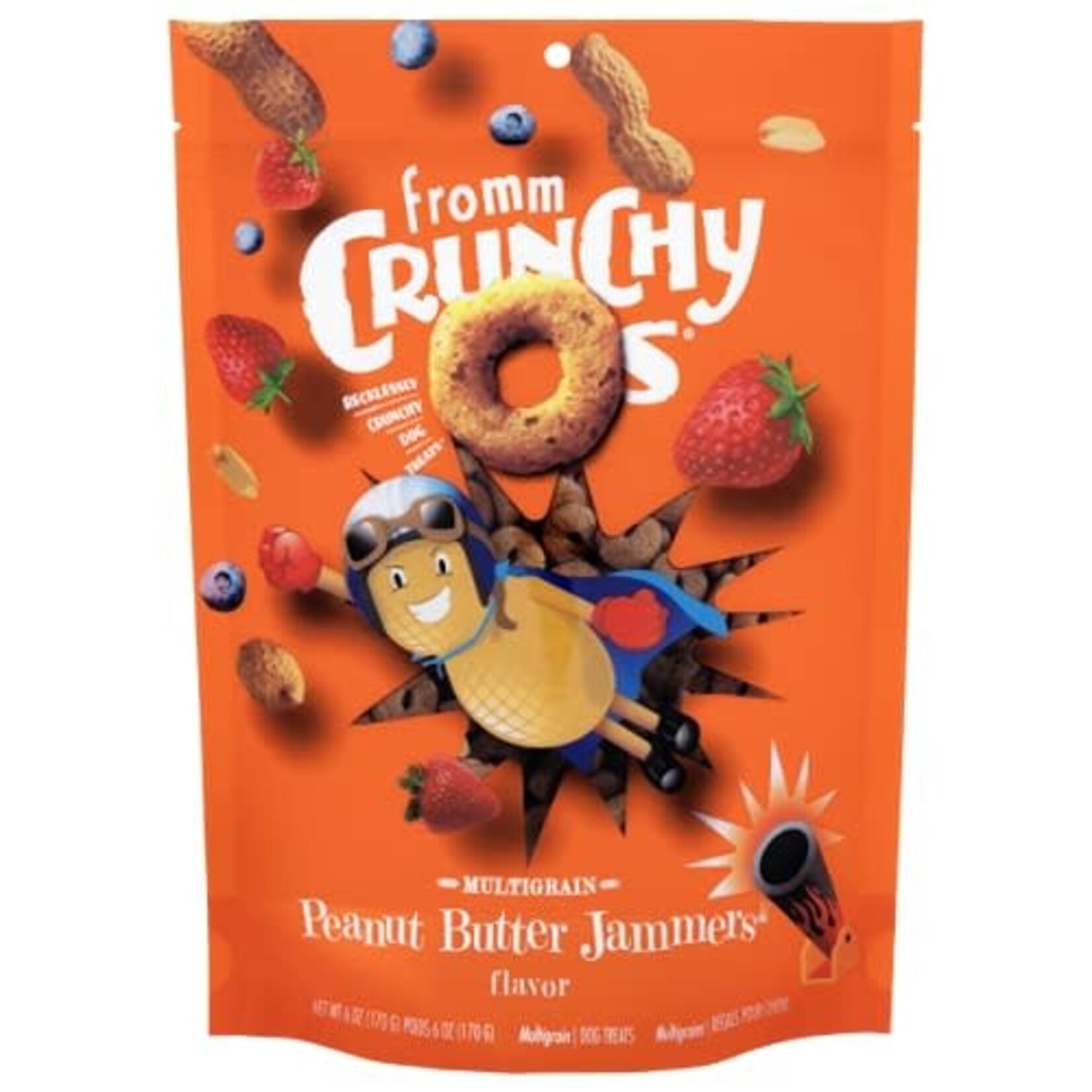 Fromm Fromm Crunchy Os Peanut Butter Jammers Dog Treats - 26 Oz