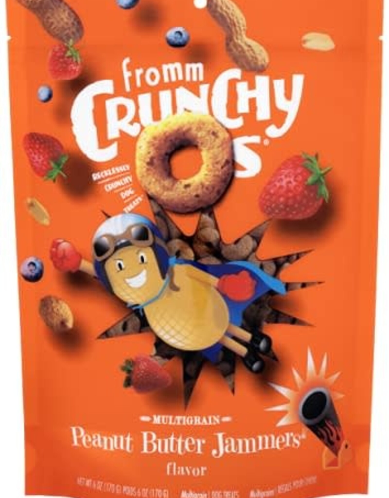 Fromm Fromm Crunchy Os Peanut Butter Jammers Dog Treats - 26 Oz