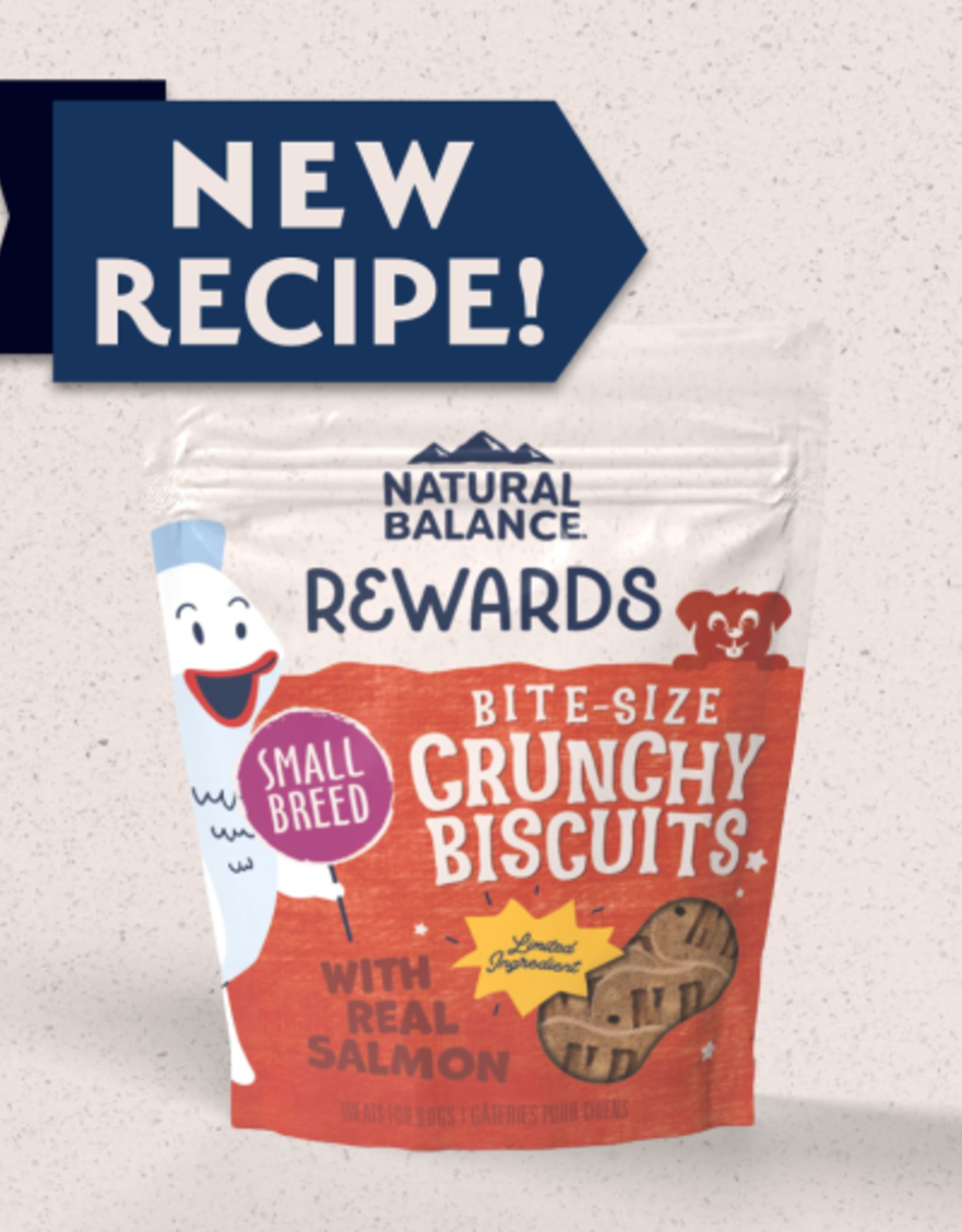 Natural Balance Natural Balance Small Breed Biscuits SWEET POTATO & FISH 8OZ