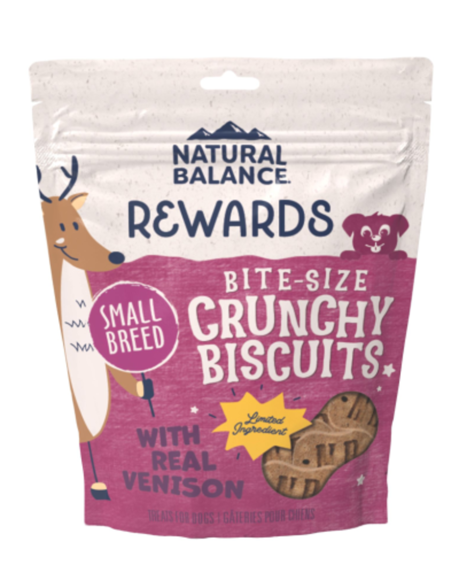 Natural Balance NATURAL BALANCE BISCUITS SWEET POTATO & VENISON SMALL BREED 8OZ