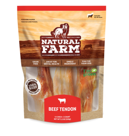 Natural Farm Natural Farm Beef Tendons 4-6" 3-pack