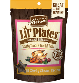 Merrick Merrick Lil Plates Small Breed Dog Treats CHUNKY CHICKEN RECIPE 5 OZ