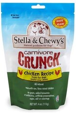 Stella & Chewy's Stella & Chewy's Carnivore Crunch Grain Free Chicken Recipe Freeze Dried Raw Dog Treats 3.25 Oz