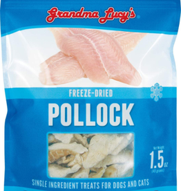 Grandma Lucy's Grandma Lucy's Freeze-Dried Pollock Treats for Dogs and Cats 1.5-Ounce PDMFG