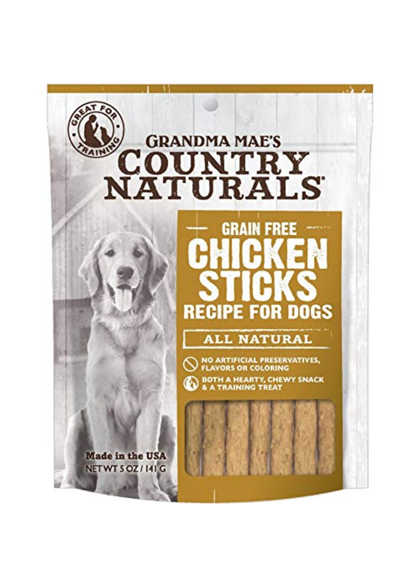 Grandma Mae's Grandma Mae's Country Naturals Grain Free Chicken Sticks Dog Treats - 5 Oz
