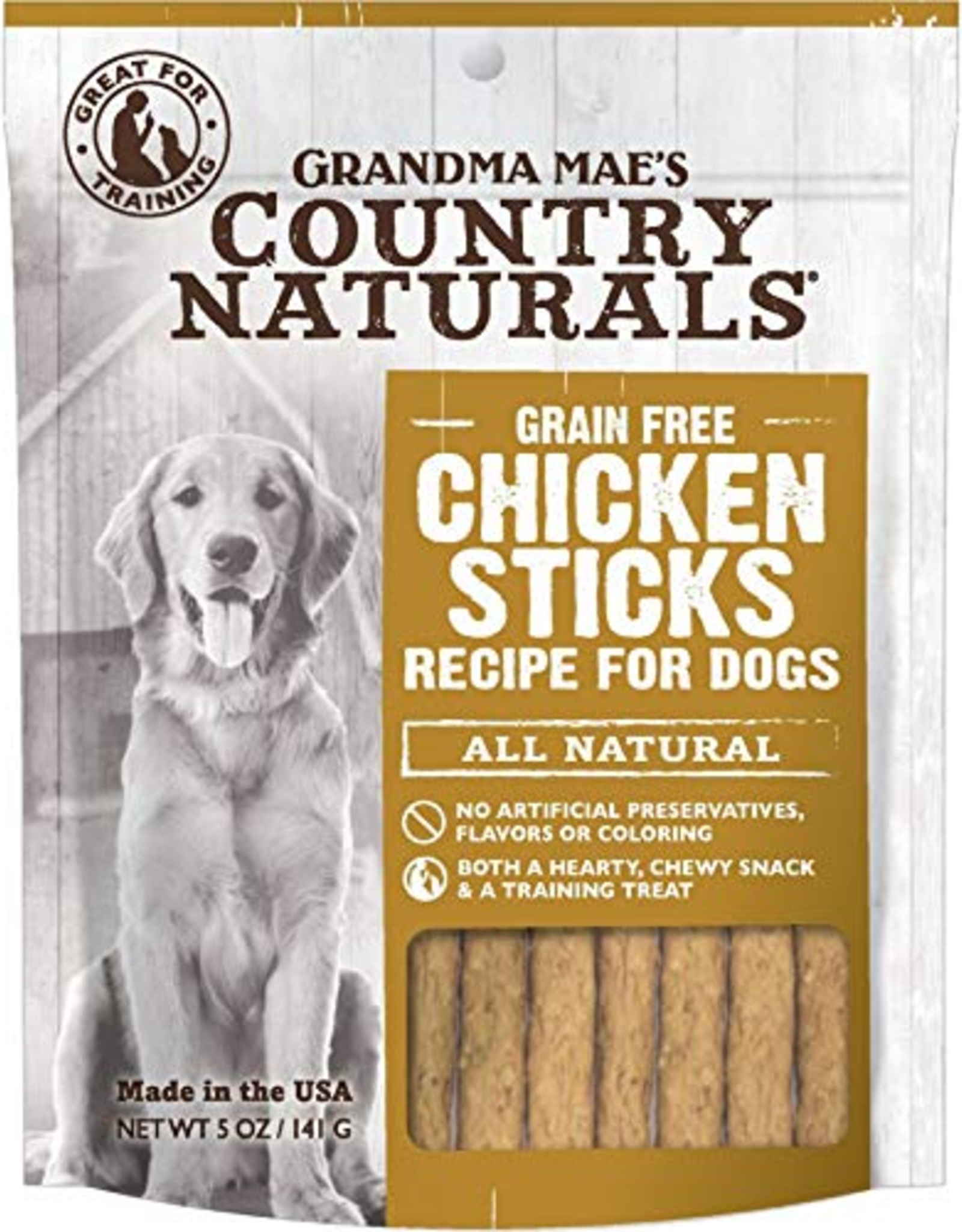 Grandma Mae's Grandma Mae's Country Naturals Grain Free Chicken Sticks Dog Treats 5 Oz