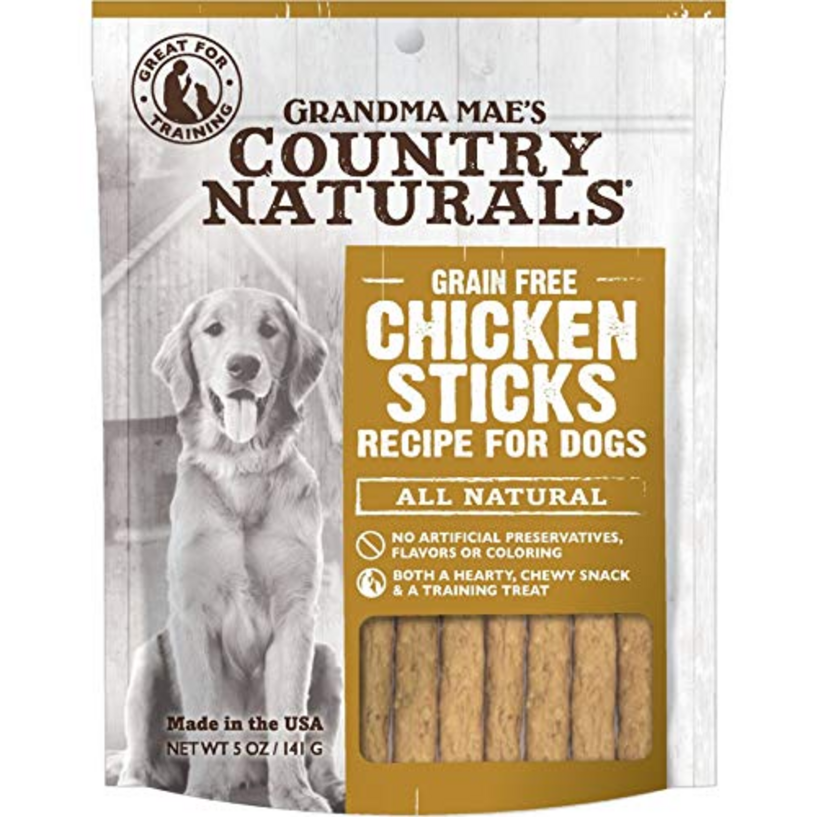 Grandma Mae's Grandma Mae's Country Naturals Grain Free Chicken Sticks Dog Treats - 5 Oz