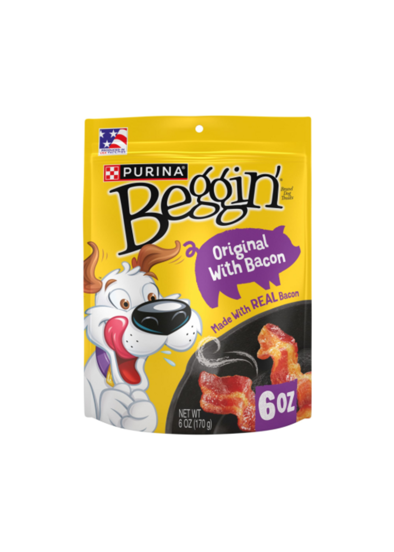 Nestle Purina Purina Beggin' Strips Dog Treats Original with Bacon Flavor 6 oz
