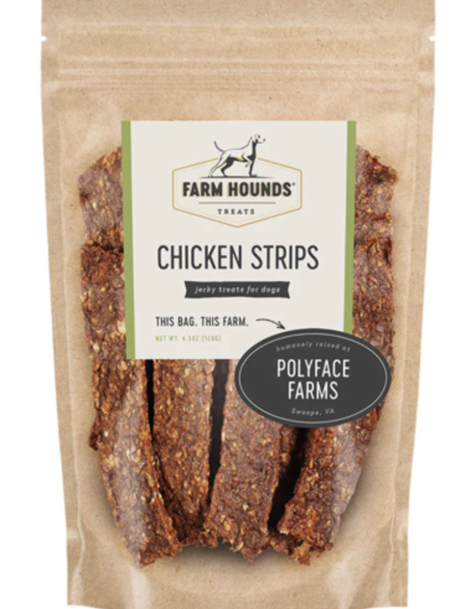 Farm Hounds Farm Hounds Chicken Strips 4.5oz