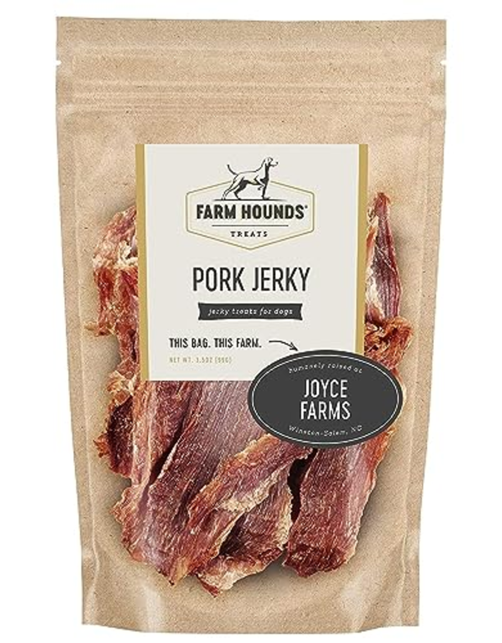 Farm Hounds Farm Hounds Pork Jerky 3.5oz