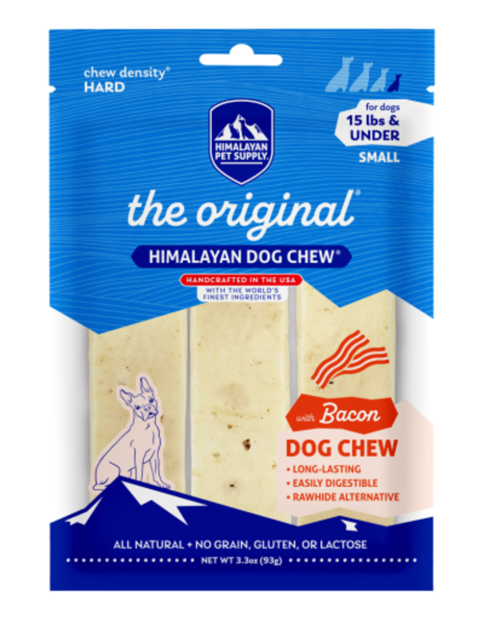 HIMALAYAN PET SUPPLY Himalayan Pet Supply Dog Chew Bacon Flavor - Small 3.3 oz
