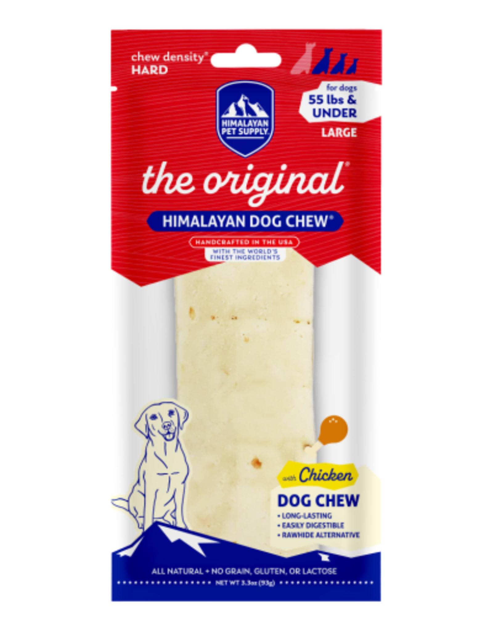 HIMALAYAN PET SUPPLY Himalayan Pet Supply Dog Chew Chicken - Large 3.3 oz