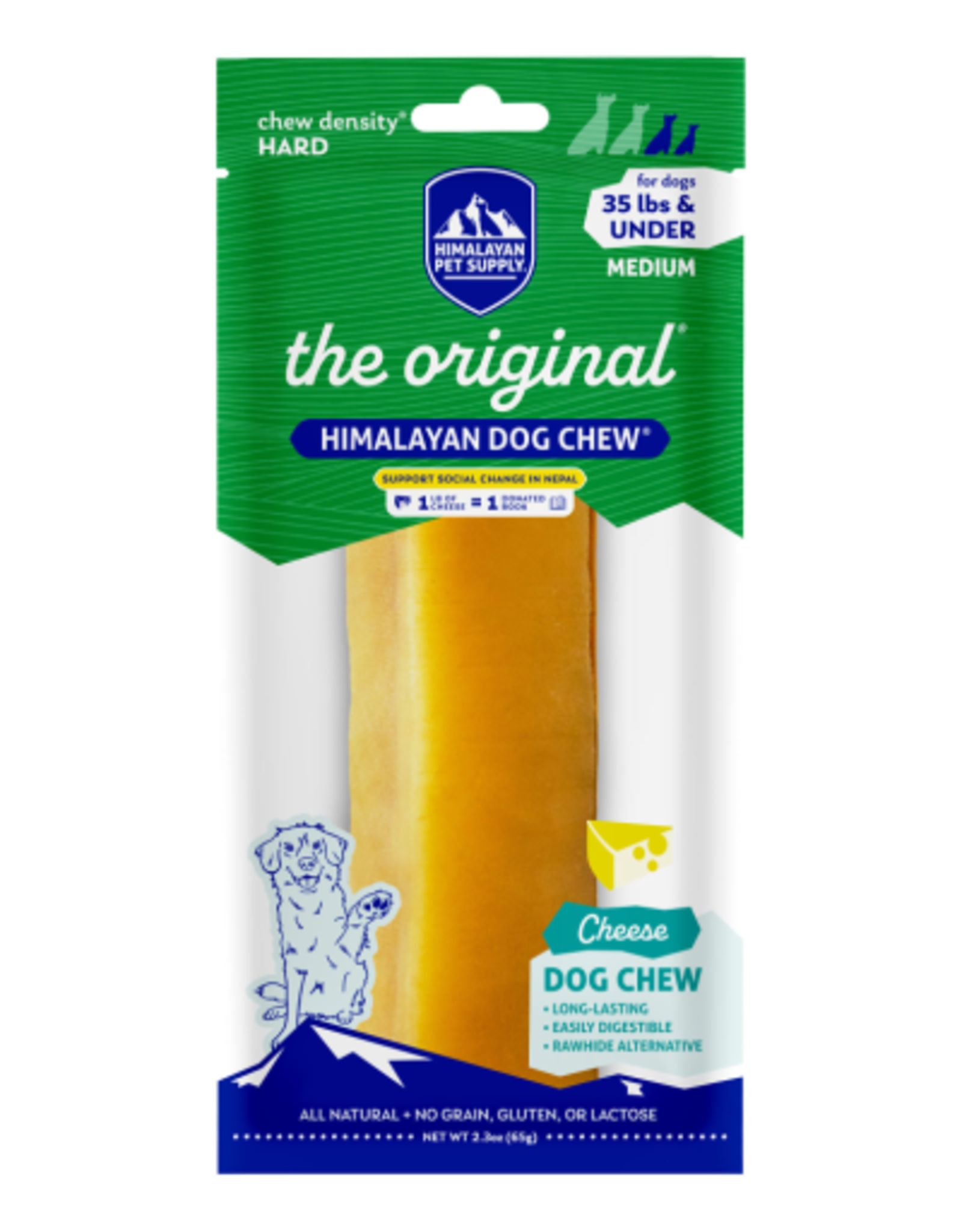 HIMALAYAN PET SUPPLY Himalayan Pet Supply Dog Chew Cheese - Medium 2.3 oz