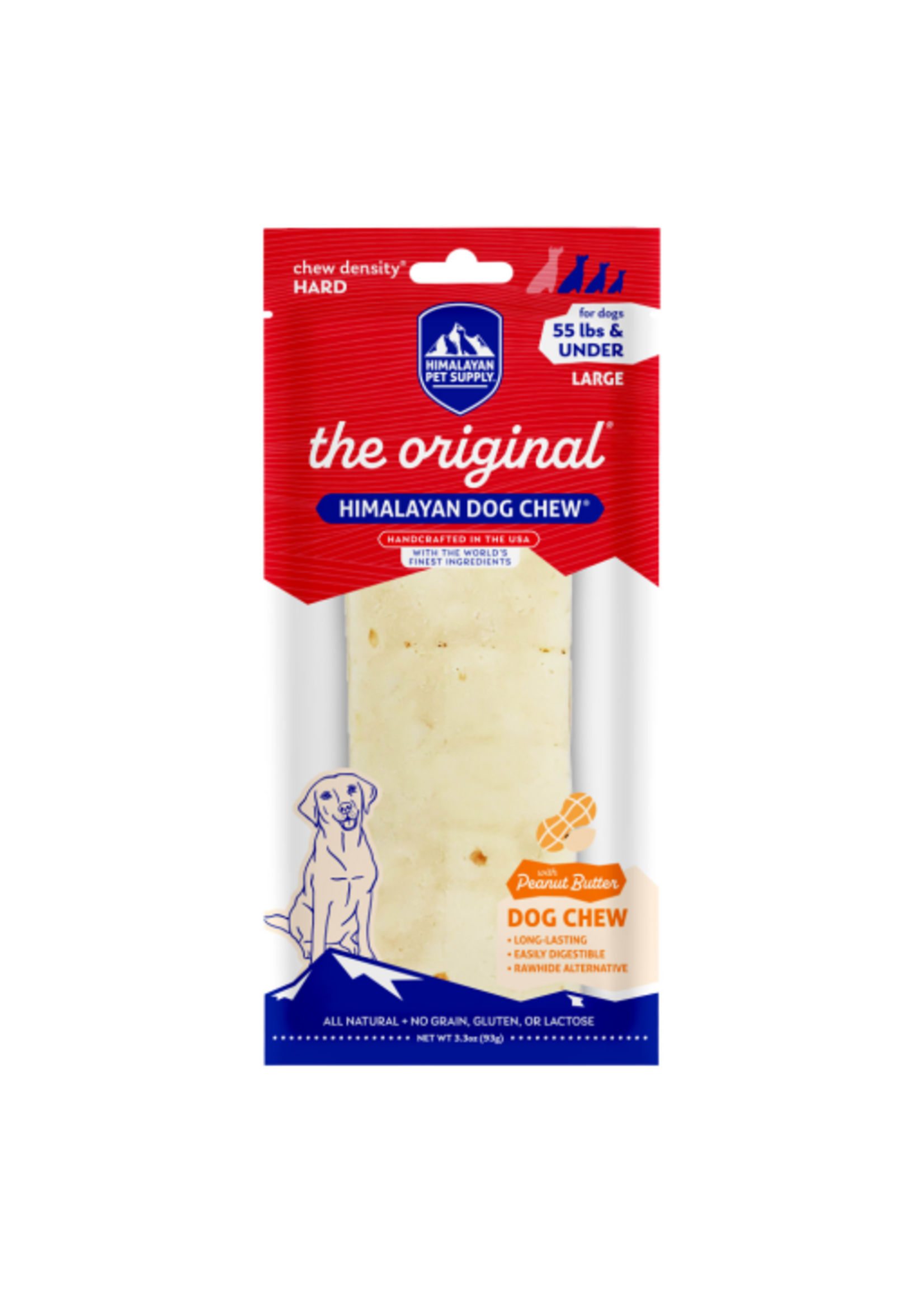 Himalayan Pet Supply Himalayan Pet Supply Dog Chew Peanut Butter - Large 3.3 oz