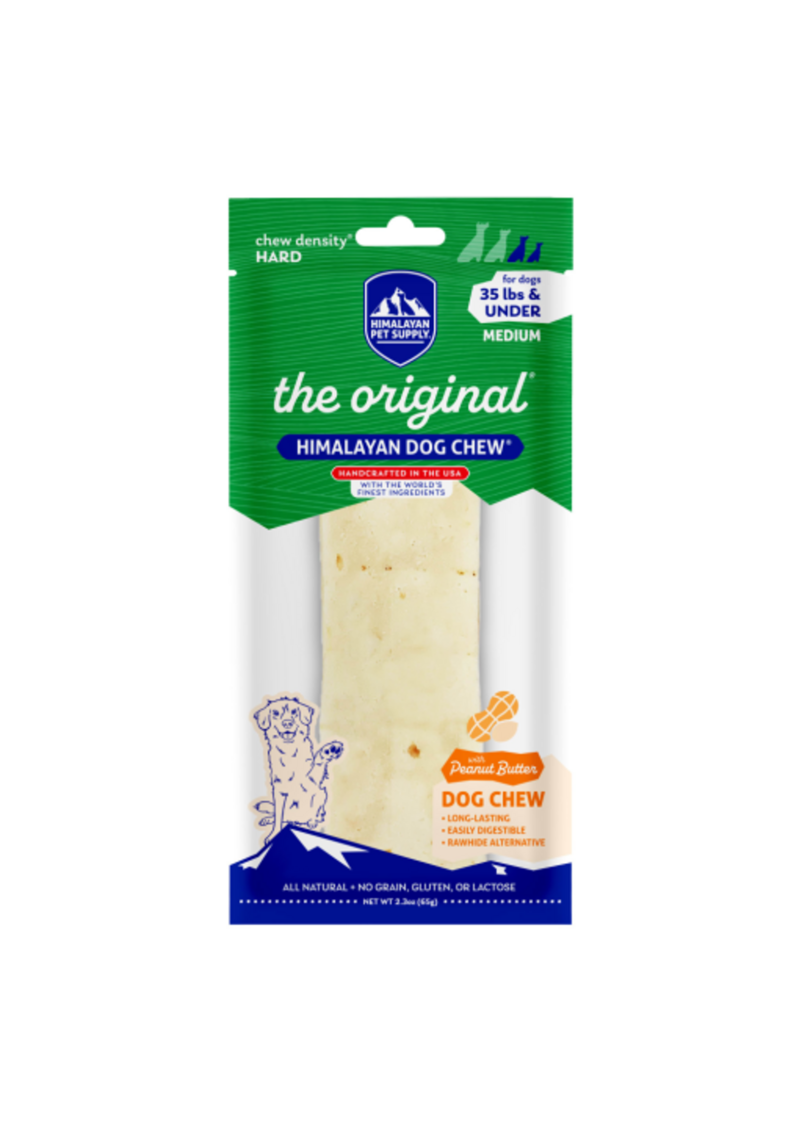 Himalayan Pet Supply Himalayan Pet Supply Dog Chew Peanut Butter - Medium 2.3 oz