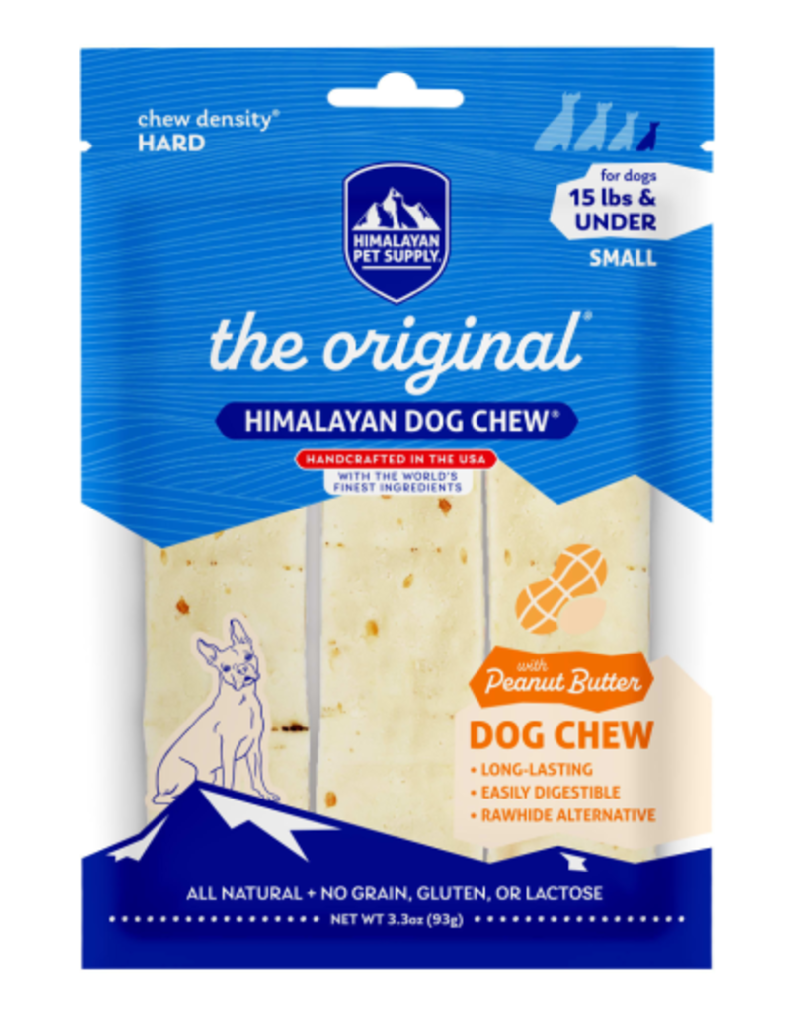 HIMALAYAN PET SUPPLY Himalayan Pet Supply Dog Chew Peanut Butter - Small 3.3 oz