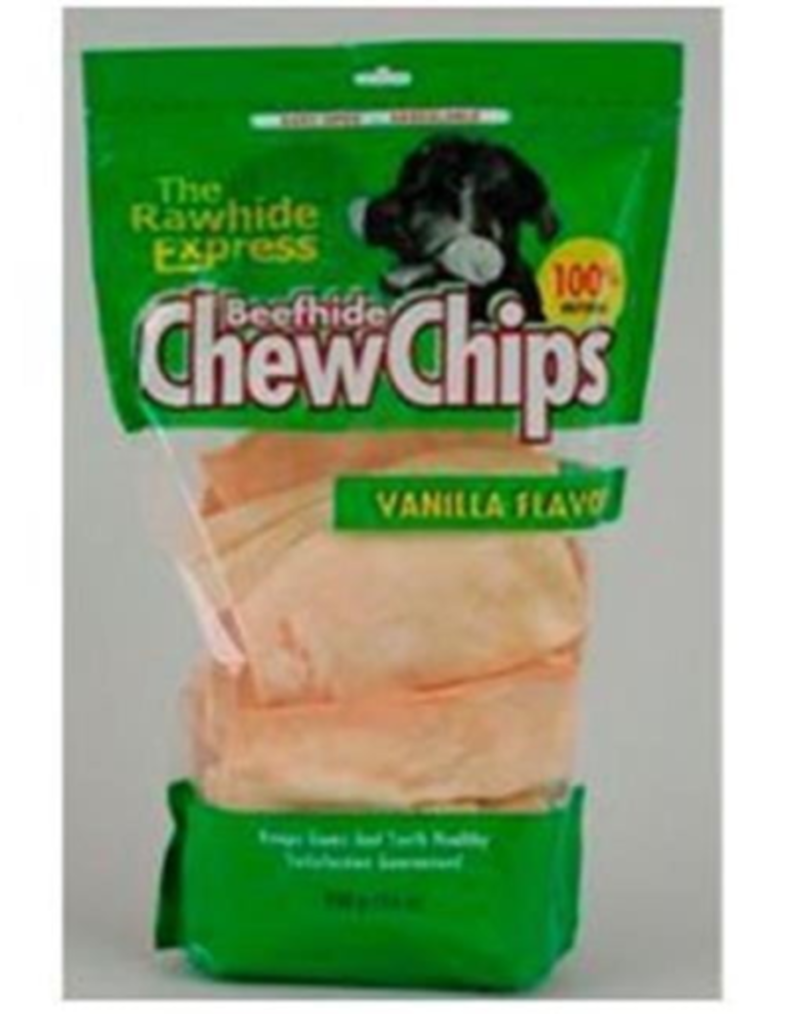The Rawhide Express LENNOX BEEFHIDE VANILLA CHEW CHIPS 1LB BAG (discontinued)