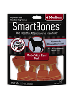 SmartBones SMARTBONES BEEF MEDIUM 4 PACK