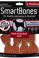 SmartBones SMARTBONES BEEF MEDIUM 4 PACK