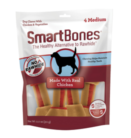 SmartBones SMARTBONES CHICKEN & VEGETABLE MEDIUM 4 PACK