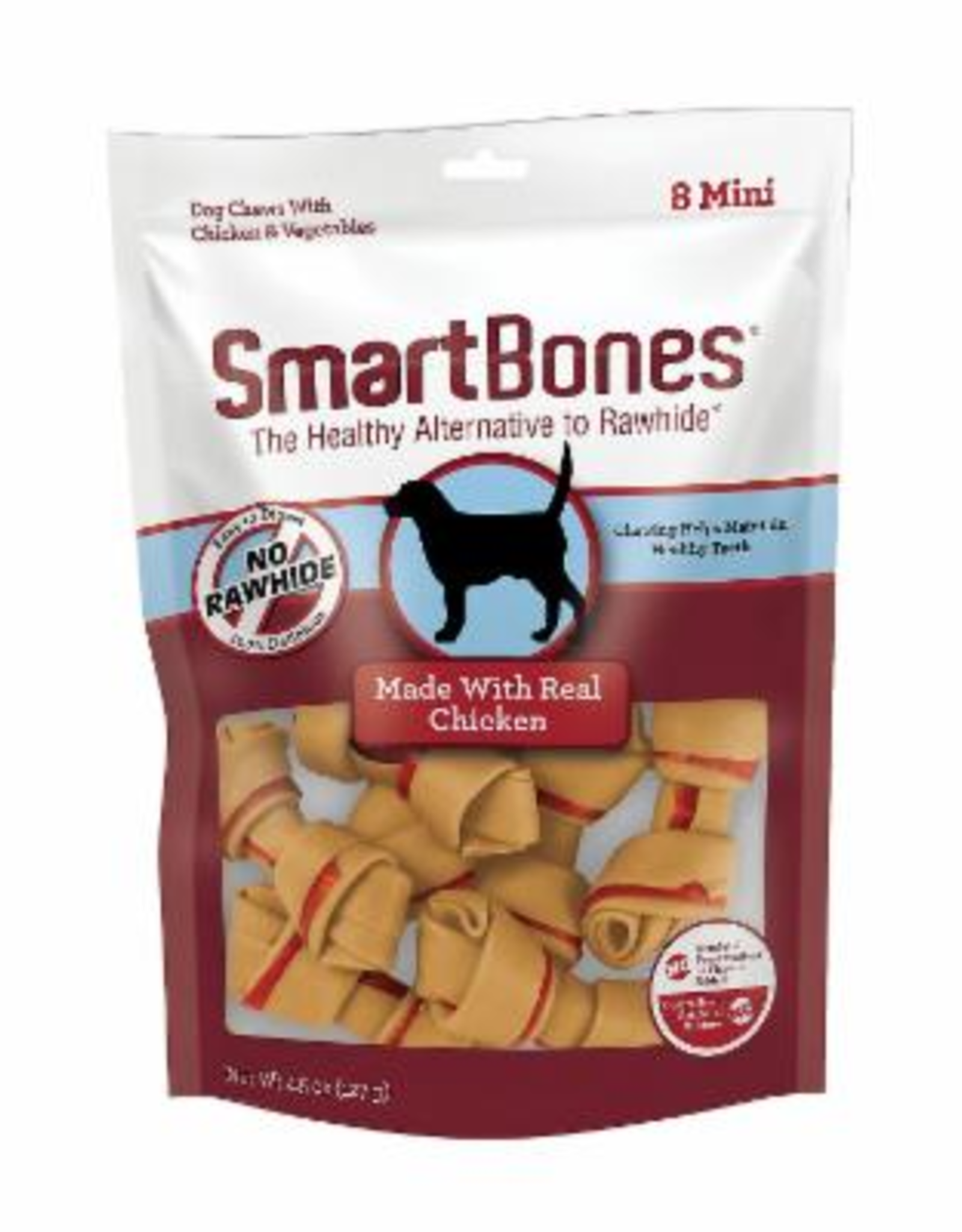 SmartBones SMARTBONES CHICKEN & VEGETABLE MINIS 8 PACK