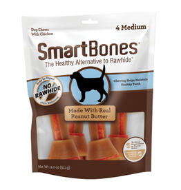SmartBones SMARTBONES PEANUT BUTTER MEDIUM 4 PACK