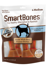 SmartBones SMARTBONES PEANUT BUTTER MEDIUM 4 PACK