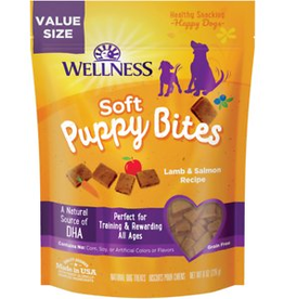 WELLPET LLC Wellness Puppy Bites Lamb & Salmon 8 oz (8)